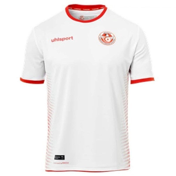 Maillot Football Domicile Tunisia 2018 Blanc